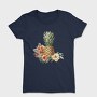 Pineapple Flowers Leaves, Tricou Femei