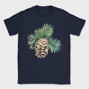 Pinecone Branch, Tricou Barbati (Unisex)