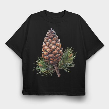 Pinecone Clubhouse, Tricou Oversize Barbati (Unisex)