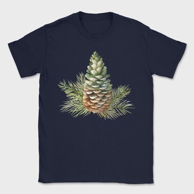 Pinecone With Branches, Tricou Barbati (Unisex)