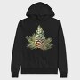 Pinecone With Branches, Hanorac Oversize Barbati (Unisex)