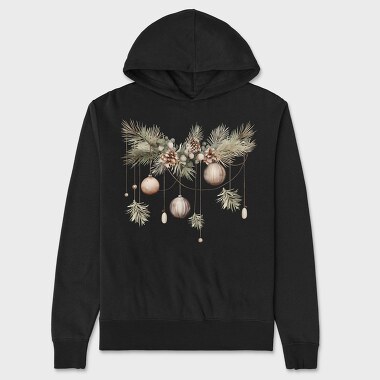 Pines And Balls, Hanorac Oversize Barbati (Unisex)