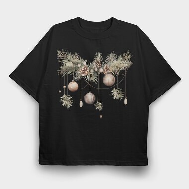 Pines And Balls, Tricou Oversize Barbati (Unisex)
