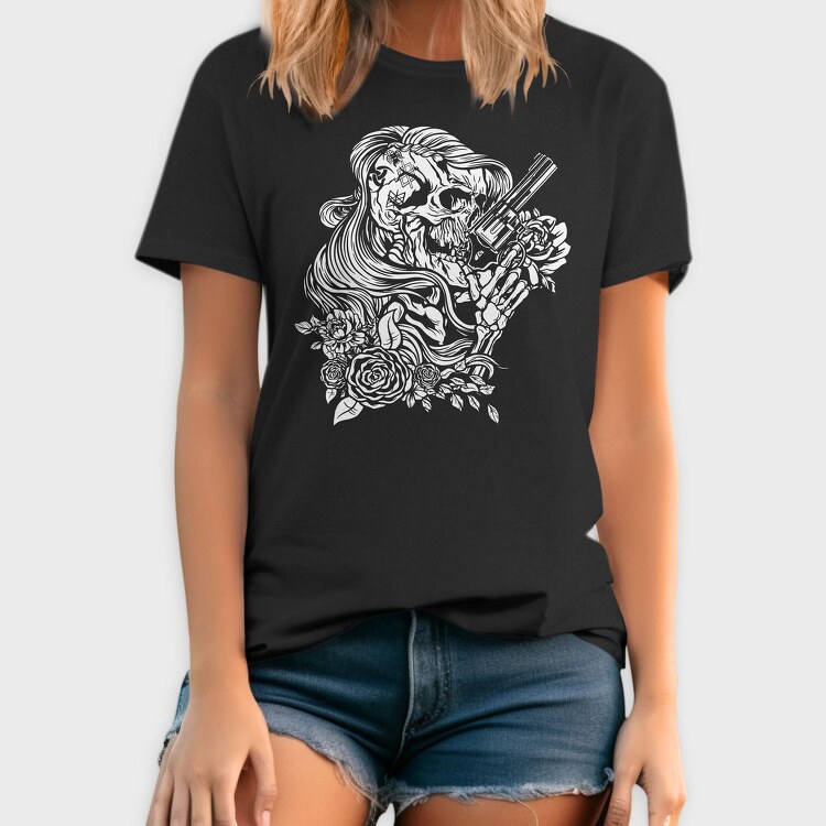 Neon Wolf Howl 2, Tricou Barbati (Unisex)