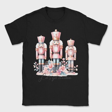 Pink Christmas Nutcrackers, Tricou Barbati (Unisex)