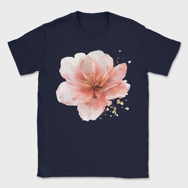 Pink Gold Lotus Glow, Tricou Barbati (Unisex)