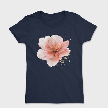Pink Gold Lotus Glow, Tricou Femei