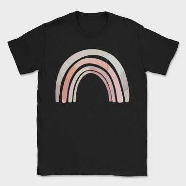 Pink Heart Rainbow, Tricou Barbati (Unisex)