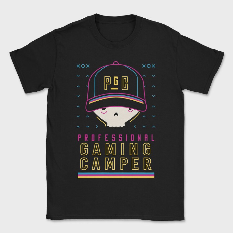 Professional Gaming Camper, Tricou Barbati (Unisex)