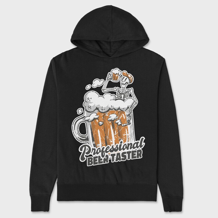 Professional Beer Tester, Hanorac Oversize Barbati (Unisex)