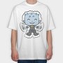 Electric Dragon Smile, Tricou Oversize Barbati (Unisex)