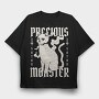 Precious Monster Cat, Tricou Oversize Barbati (Unisex)
