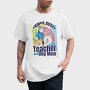 Kinda Busy Teacher Dog, Tricou Barbati (Unisex)