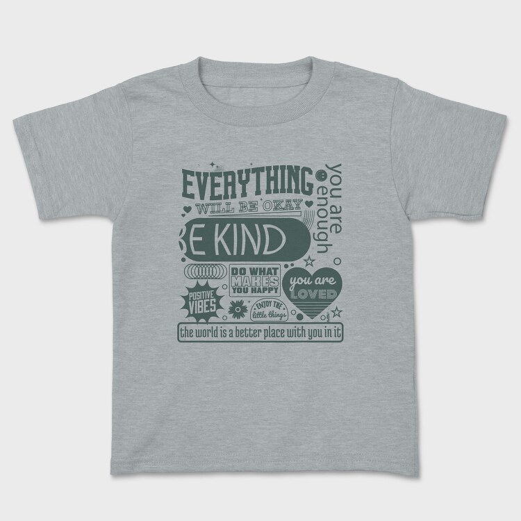 Positive Vibration Set, Tricou Copii