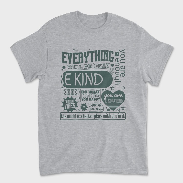 Positive Vibration Set, Tricou Barbati (Unisex)