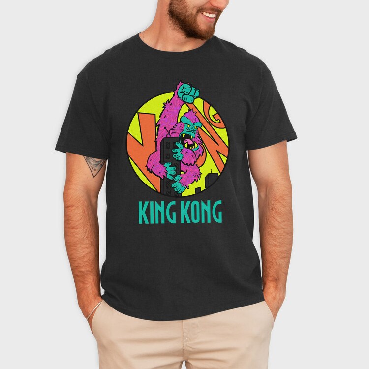 King Kong Roar, Tricou Barbati (Unisex)