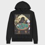 Poker Dogs, Hanorac Oversize Barbati (Unisex)