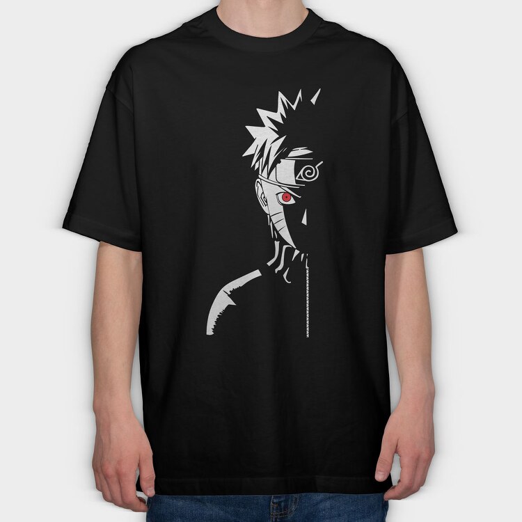 Red Dot Minimal, Tricou Oversize Barbati (Unisex)