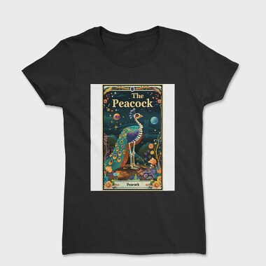 Peacock Skeleton Nature, Tricou Femei