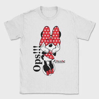 Minnie Ops Oops, Tricou Barbati (Unisex)