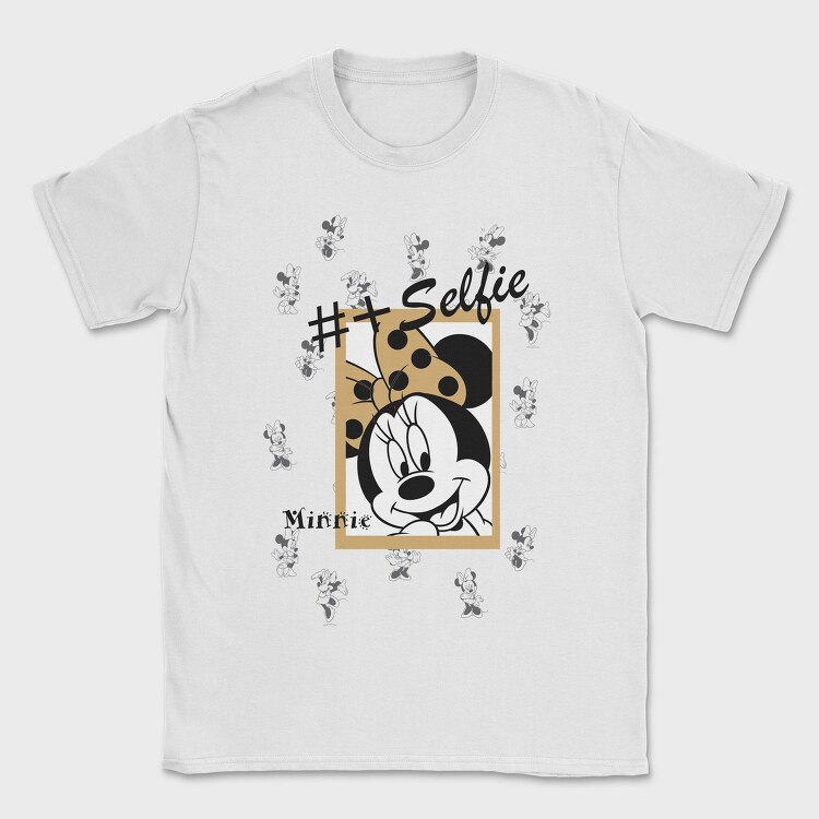 Minnie Selfie Vibes, Tricou Barbati (Unisex)