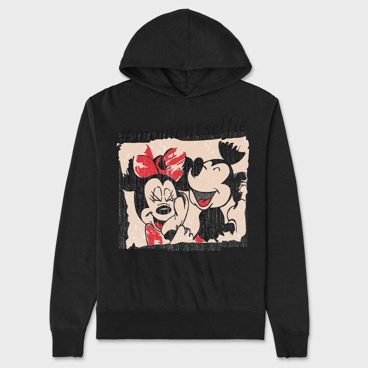Momentselfie, Hanorac Oversize Barbati (Unisex)