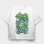 Monster Ride, Tricou Oversize Barbati (Unisex)