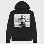 Neon Wolf Howl 11, Hanorac Oversize Barbati (Unisex)