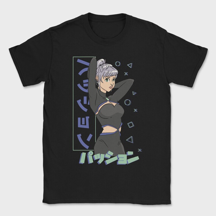 Neon Wolf Howl 3, Tricou Barbati (Unisex)