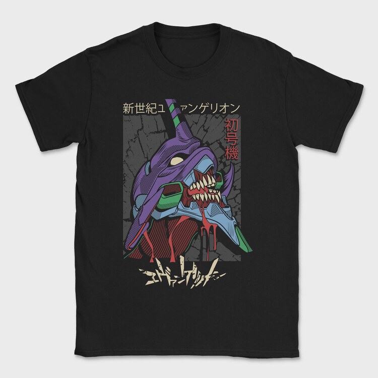 New Century Evangelion, Tricou Barbati (Unisex)