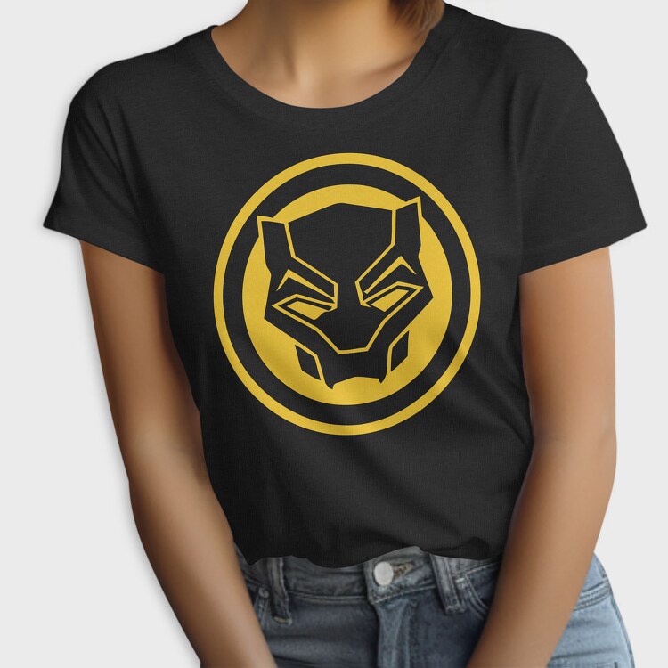 Yellow Panther Mask, Tricou Femei