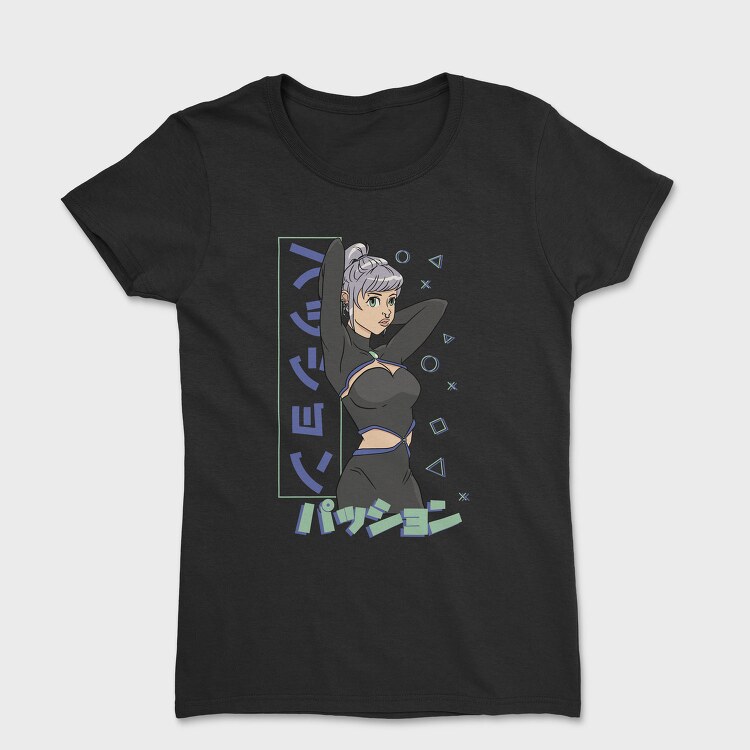 Neon Wolf Howl 3, Tricou Femei