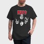 Kiss Lightning Bolt, Tricou Barbati (Unisex)