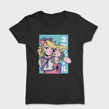 Neon Wolf Howl, Tricou Femei