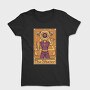 Pixelart Tarot Card the Skater, Tricou Femei
