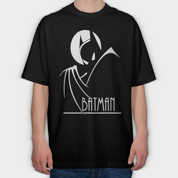 Neon Wolf Howl 7, Tricou Oversize Barbati (Unisex)