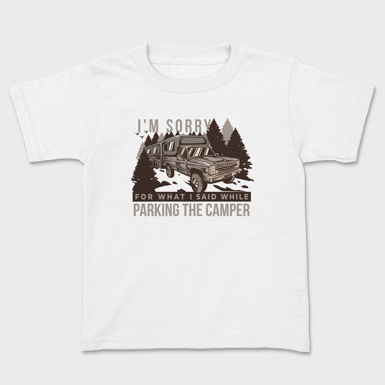 I'm Sorry Parking Quote, Tricou Copii