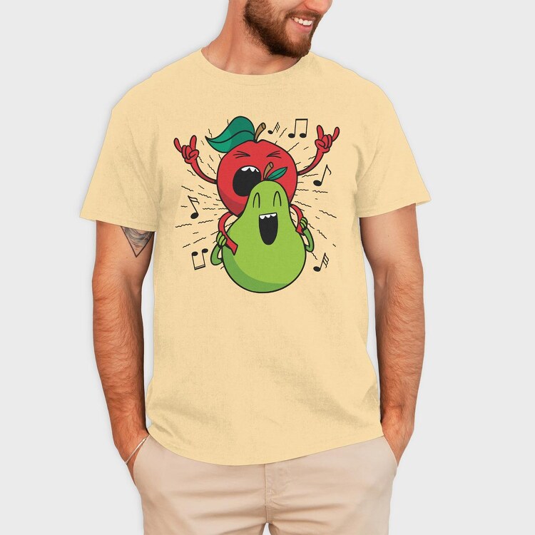 Apple Pear, Tricou Barbati (Unisex)