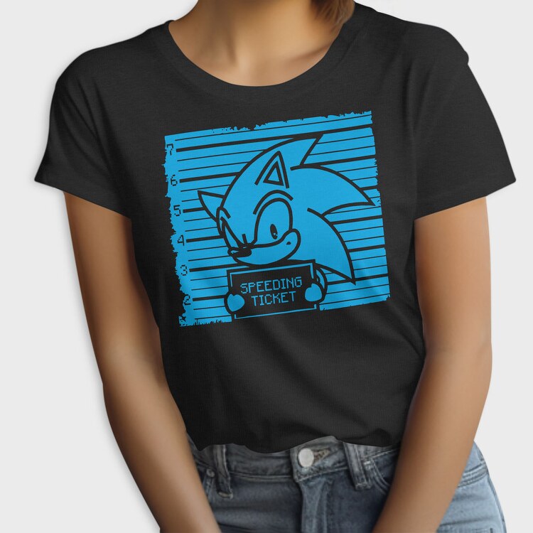 Speeding Sonic Ticket, Tricou Femei