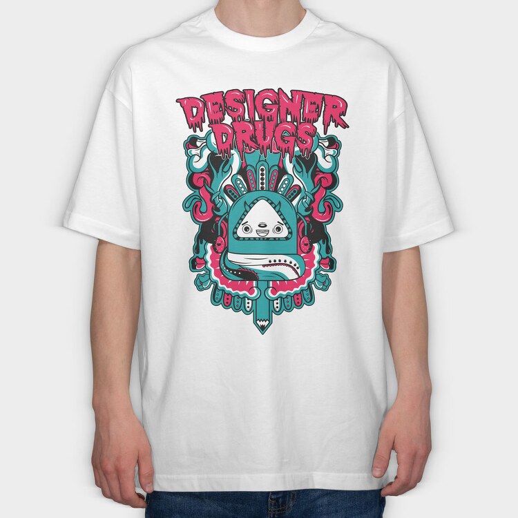 Er Drugs 1, Tricou Oversize Barbati (Unisex)