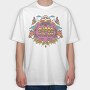 Chaos And Art Maximalism, Tricou Oversize Barbati (Unisex)