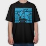 Speeding Sonic Ticket, Tricou Oversize Barbati (Unisex)