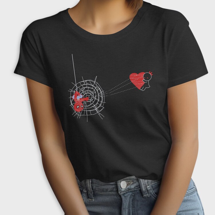 Spider Heart Love, Tricou Femei