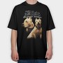 Pitbull Image, Tricou Oversize Barbati (Unisex)
