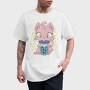 Cat Bubble Tea, Tricou Barbati (Unisex)