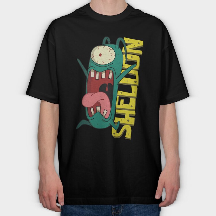 Zombie Melon Madness, Tricou Oversize Barbati (Unisex)