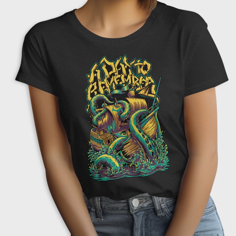 Kraken Attack, Tricou Femei