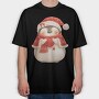 Penguin Christmas Sweater, Tricou Oversize Barbati (Unisex)