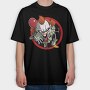 Evil Clown Scream, Tricou Oversize Barbati (Unisex)