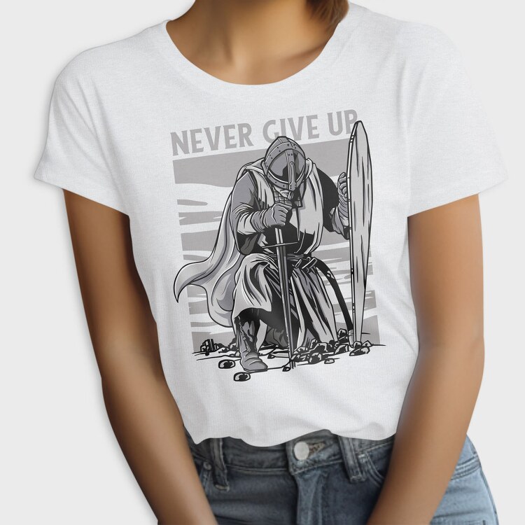 Never Give Up, Tricou Femei